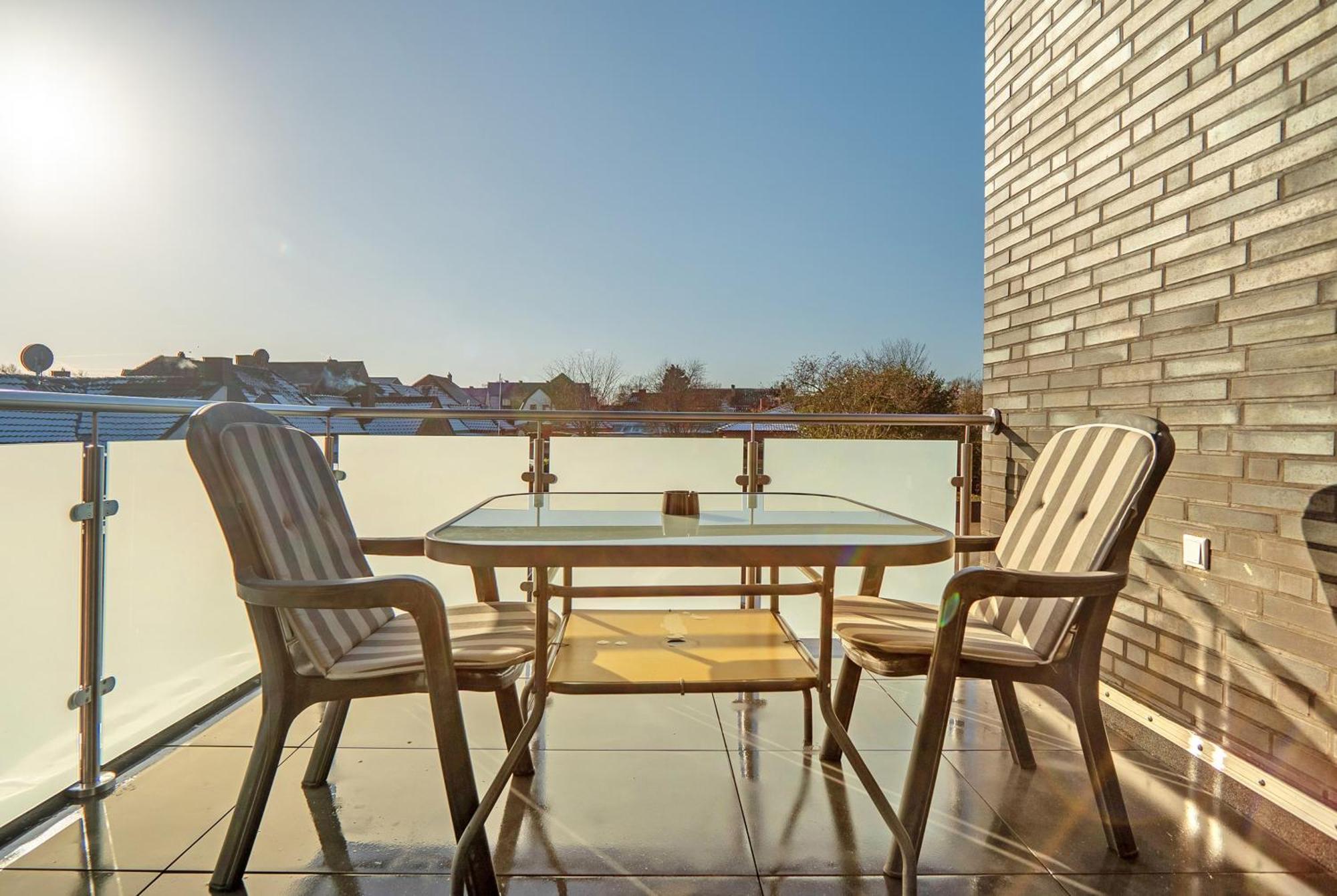 Neubau Ferienwohnung Mit Balkon Гронау Экстерьер фото